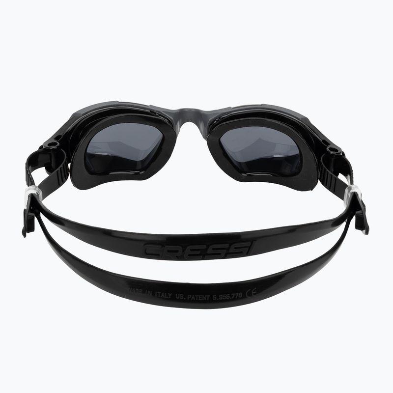 Cressi Clear Eyes úszószemüveg fekete/szürke füst 4