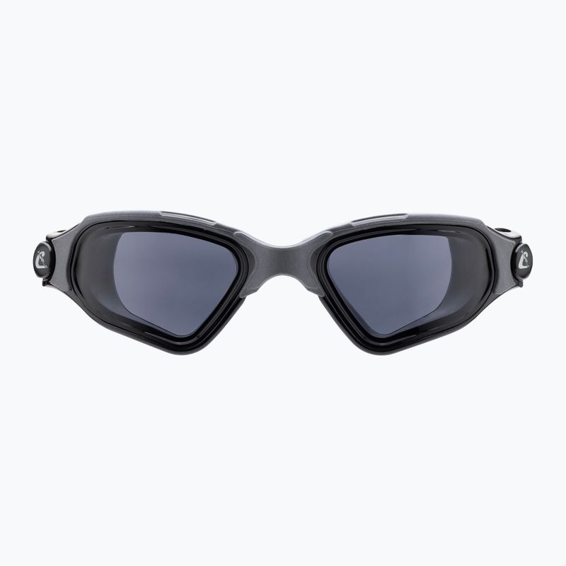 Cressi Clear Eyes úszószemüveg fekete/szürke füst 2