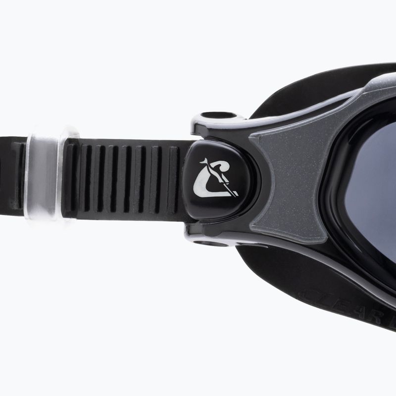 Cressi Clear Eyes úszószemüveg fekete/szürke füst 3