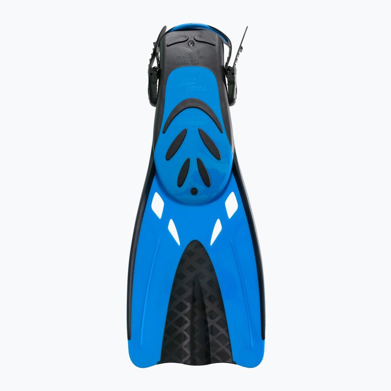 Cressi Baron + Tonga búvárszett fekete/kék 4