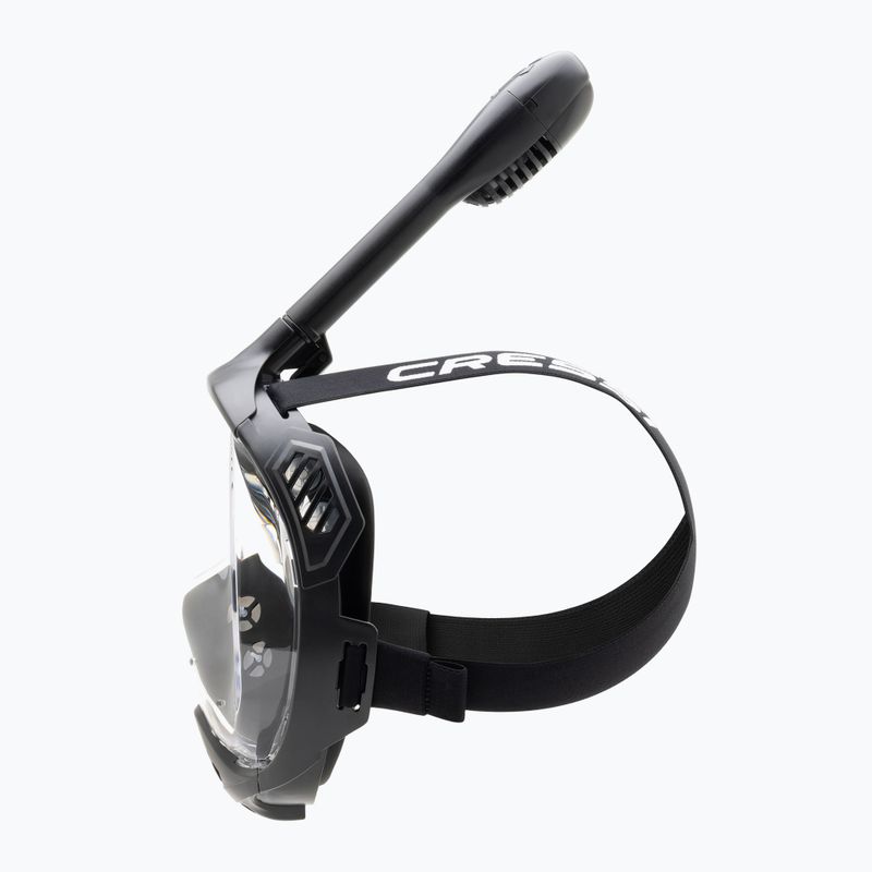 Teljes arcmaszk snorkelinghez Cressi Java Full Face black/black 6
