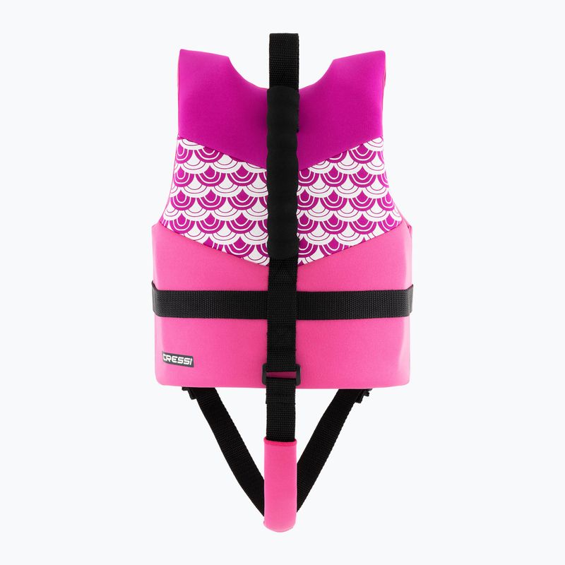 Cressi Froggy pink/lilac gyermek úszómellény 2