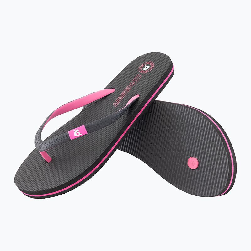 Női papucsok Cressi St Tropez black/fuchsia 2