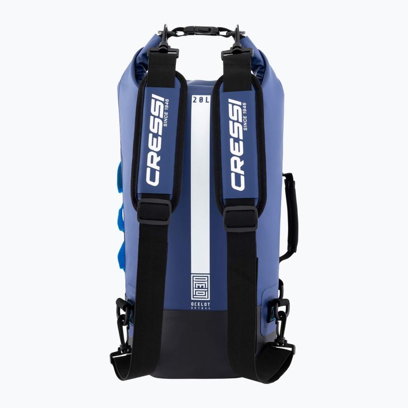 Vízálló zsák Cressi Ocelot Dry Bag 20 l blue/light blue 2