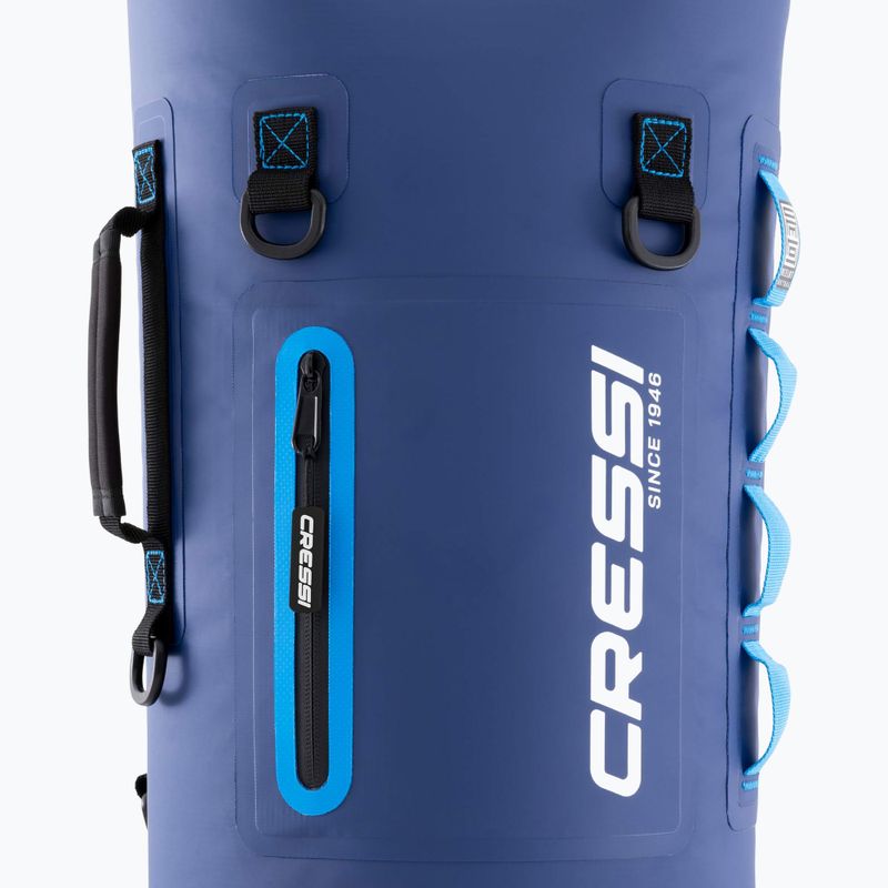Vízálló zsák Cressi Ocelot Dry Bag 30 l blue/light blue 3