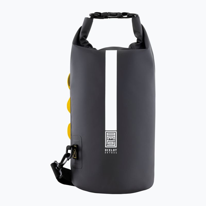 Vízálló zsák Cressi Ocelot Dry Bag 10 l black/yellow 2