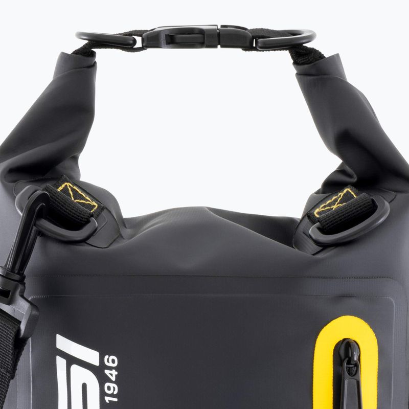 Vízálló zsák Cressi Ocelot Dry Bag 10 l black/yellow 3