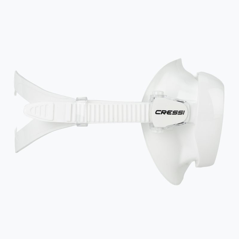 Női búvármaszk Cressi Honey 420 UV white/white/yellow/blue 3