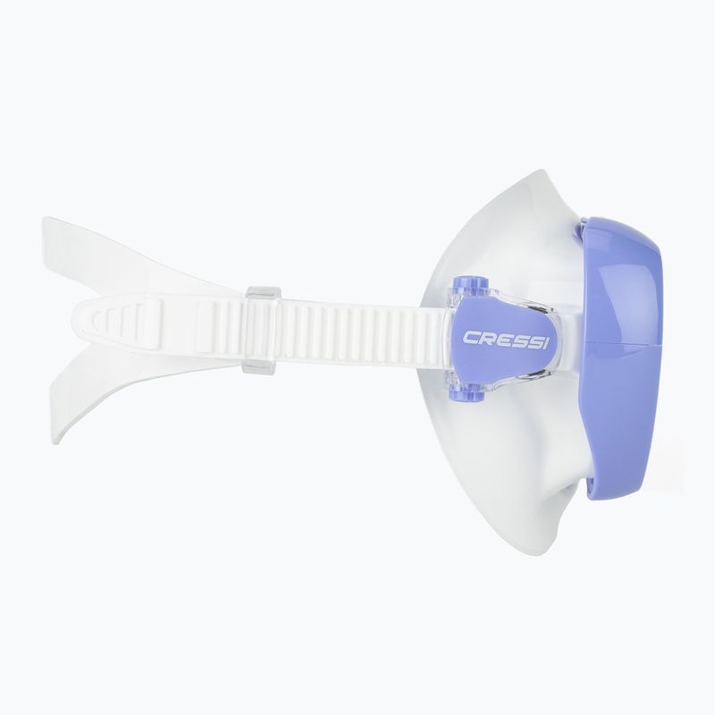 Női búvármaszk Cressi Honey 420 UV white/lilac/blue/orange 3