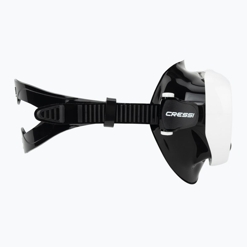 Női búvármaszk Cressi Honey 420 UV black/white/yellow/blue 3