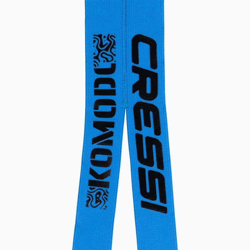 Teljes arcot fedő búvármaszk sznorkelezéshez Cressi Komodo Full Face blue/black 8