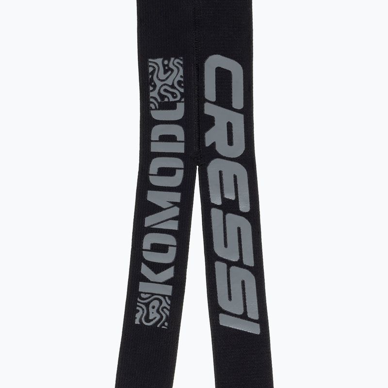 Teljes arcot fedő búvármaszk sznorkelezéshez Cressi Komodo Full Face black/black 7