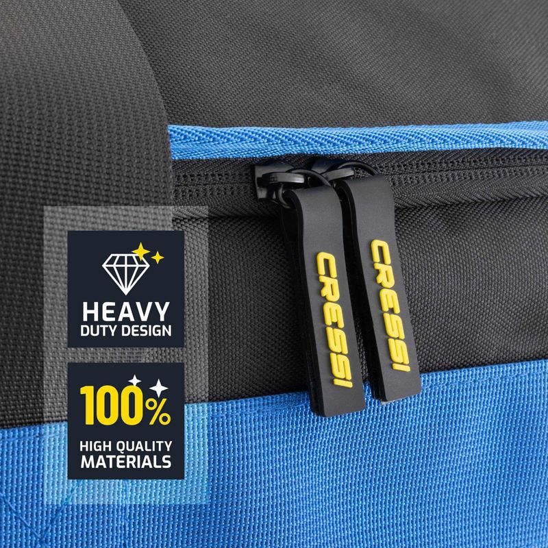 Táska Cressi Olimpia Pool Family Duffle 45 l black/blue 7