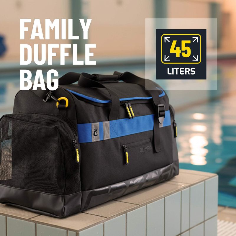 Táska Cressi Olimpia Pool Family Duffle 45 l black/blue 10
