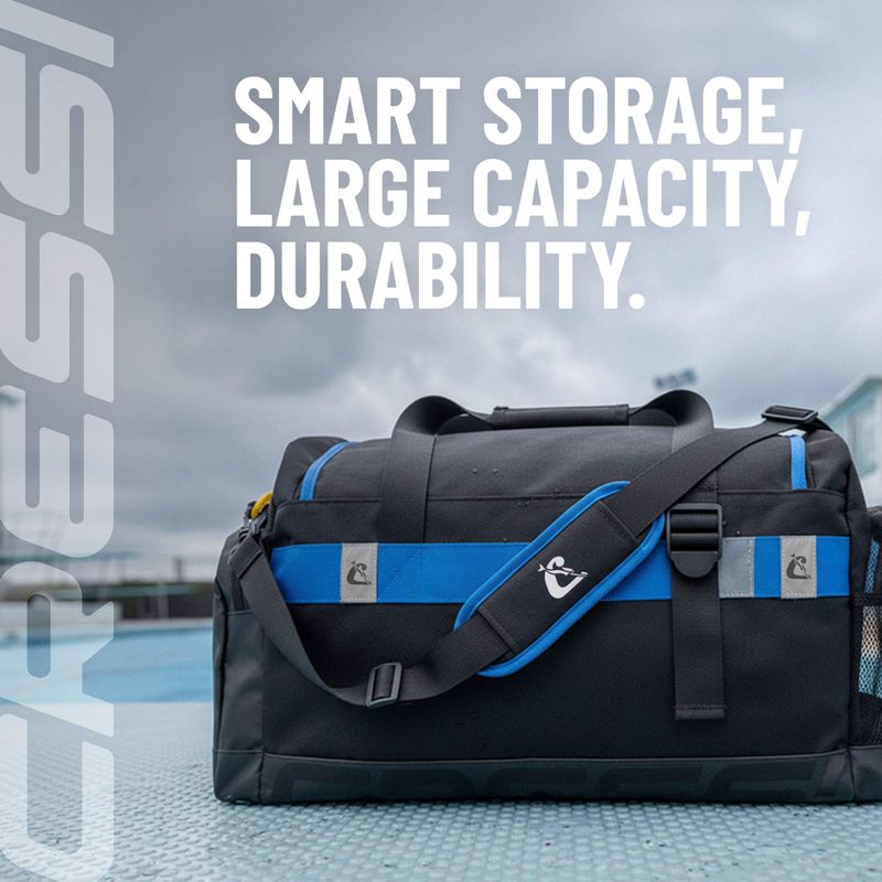 Táska Cressi Olimpia Pool Family Duffle 45 l black/blue 11