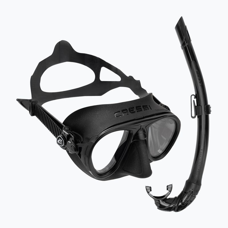 Cressi Calibro + Corsica búvárszett fekete DS435050