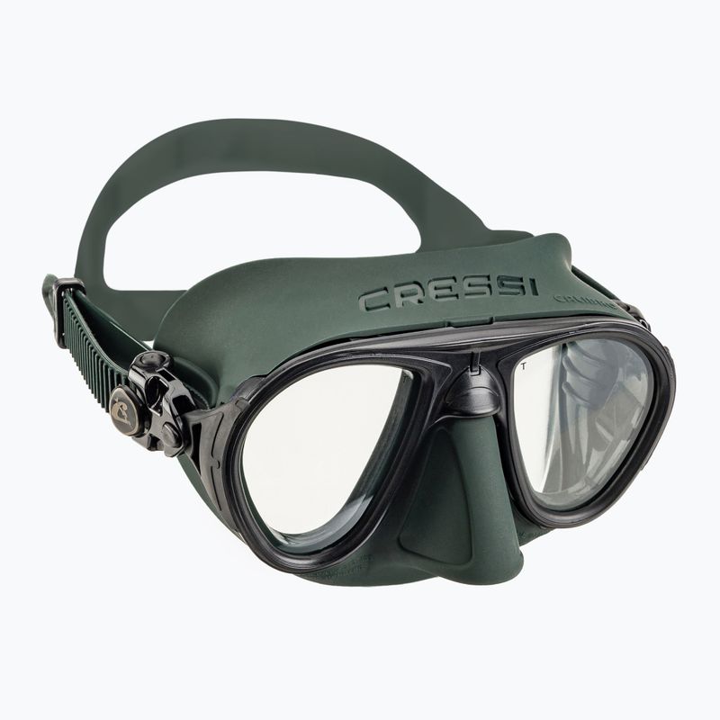 Búvárszett Cressi Calibro + Corsica maszk + snorkel zöld DS439850 2