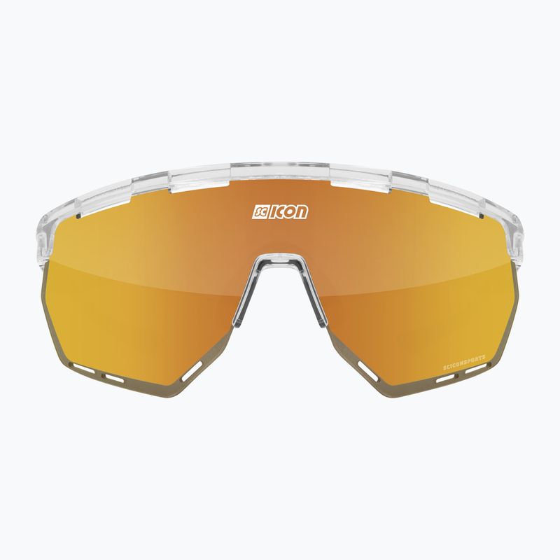 SCICON Aerowing Crystal Gloss/Scnpp Multimirror Bronz kerékpáros szemüvegek 3