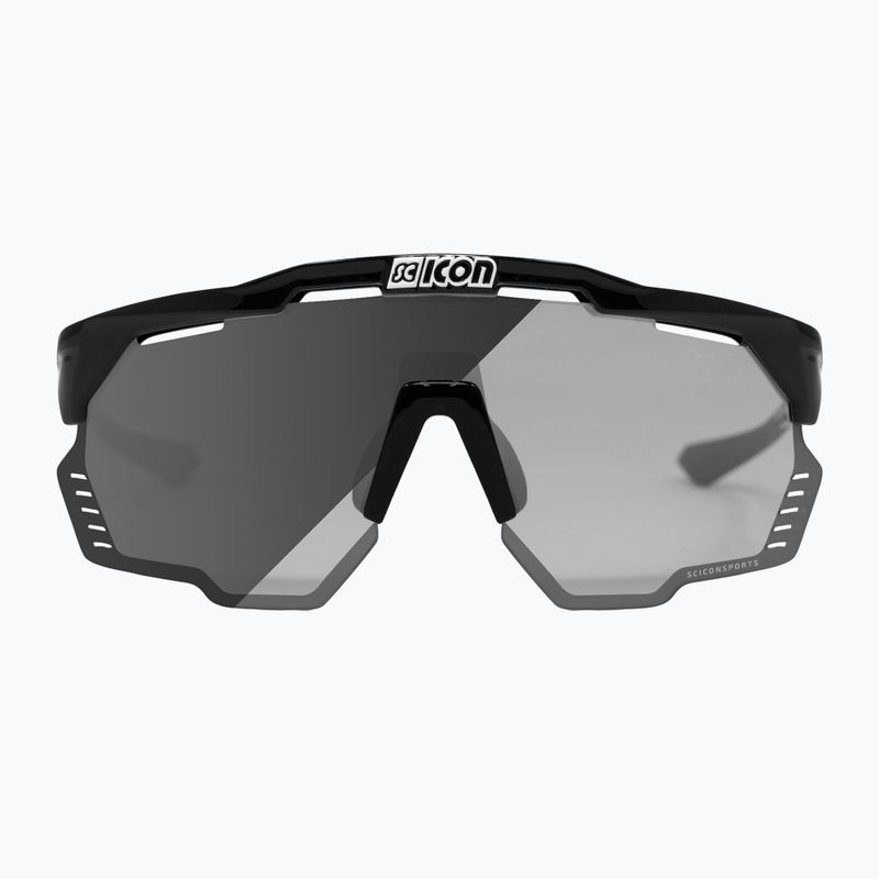 SCICON Aeroshade Kunken fekete fényes/scnpp fotokróm ezüst kerékpáros szemüveg EY31010200 3