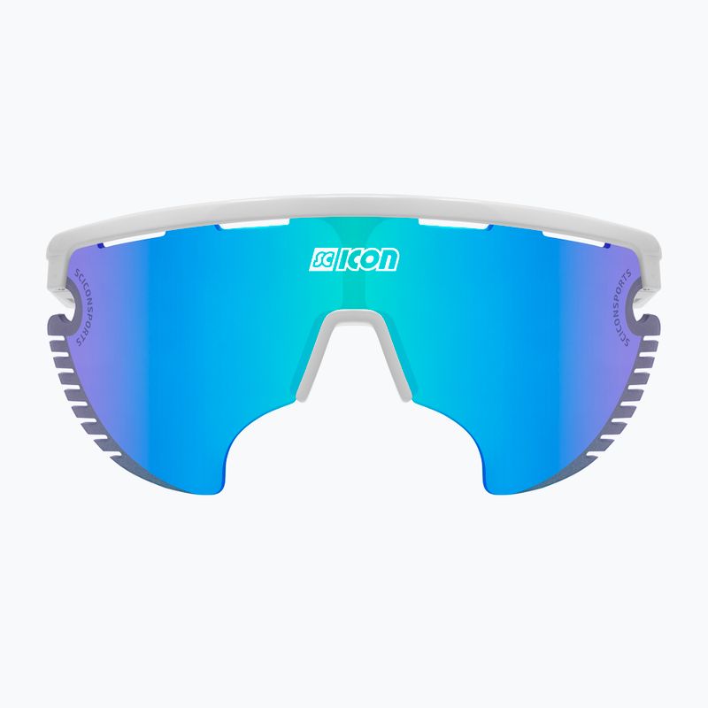 SCICON Aerowing Lamon fehér fényes/scnpp többtükrös kék napszemüveg EY30030800 3