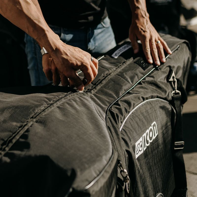 SCICON Aerocomfort 3.0 Tsa országúti kerékpáros utazótáska fekete TP053105013 8