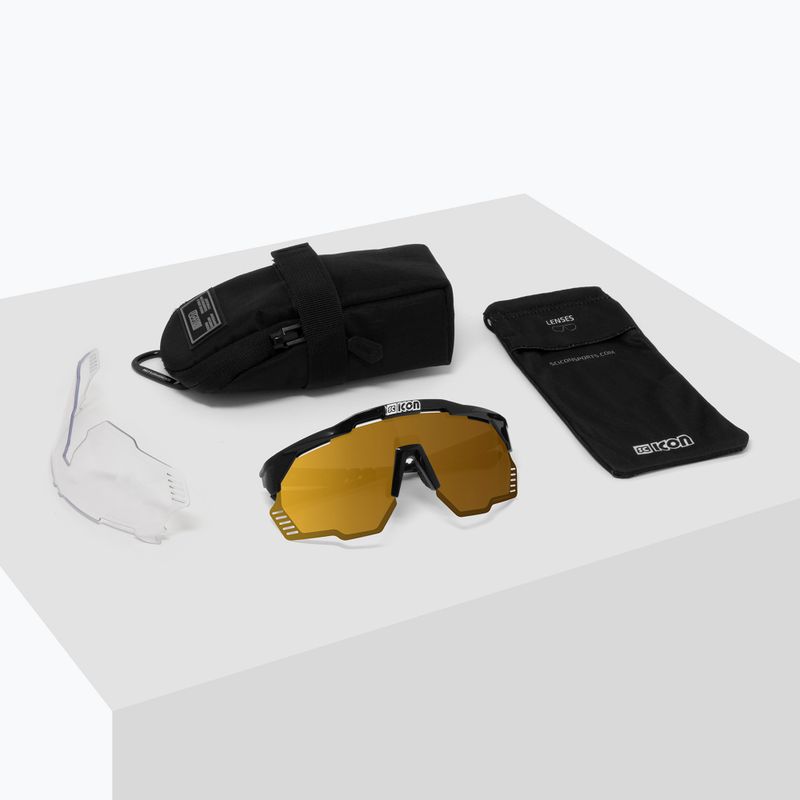 SCICON Aeroshade Kunken kristály fényes/scnpp többtükrös bronz kerékpáros szemüveg EY31070700 7