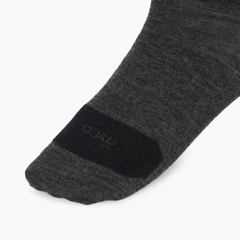 Sí zokni  Mico Light Weight Superthermo Natural Merino Ski anthracite melange 3
