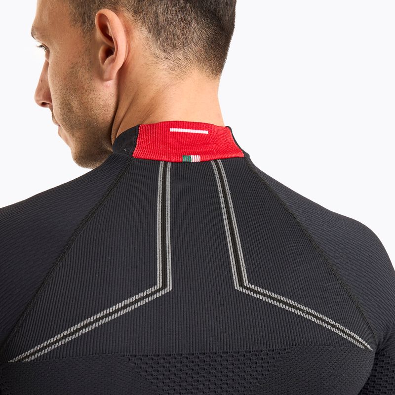 Férfi termoaktív felső Mico M1 Mock Neck nero 4