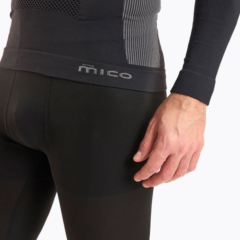 Férfi termoaktív felső Mico M1 Mock Neck nero 5