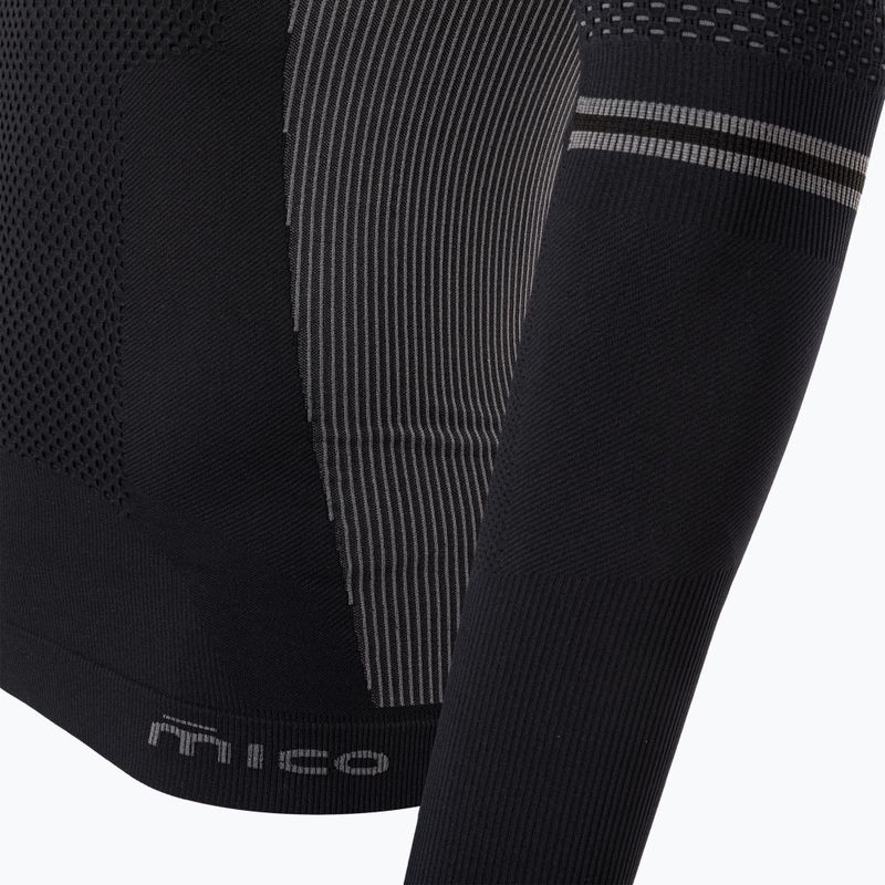 Férfi termoaktív felső Mico M1 Mock Neck nero 8