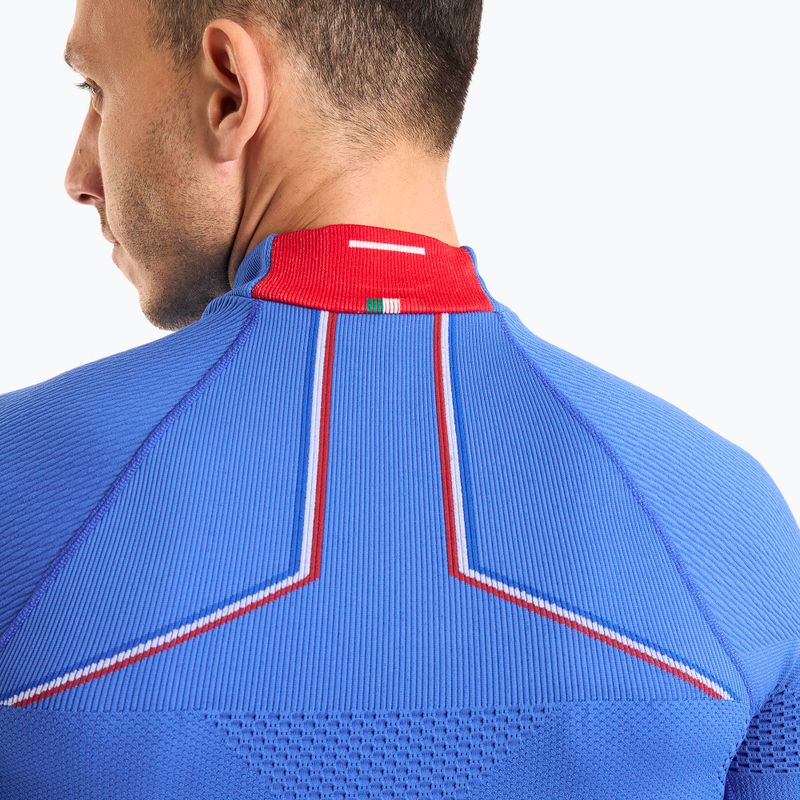 Férfi termoaktív felső Mico M1 Mock Neck cobalto 4