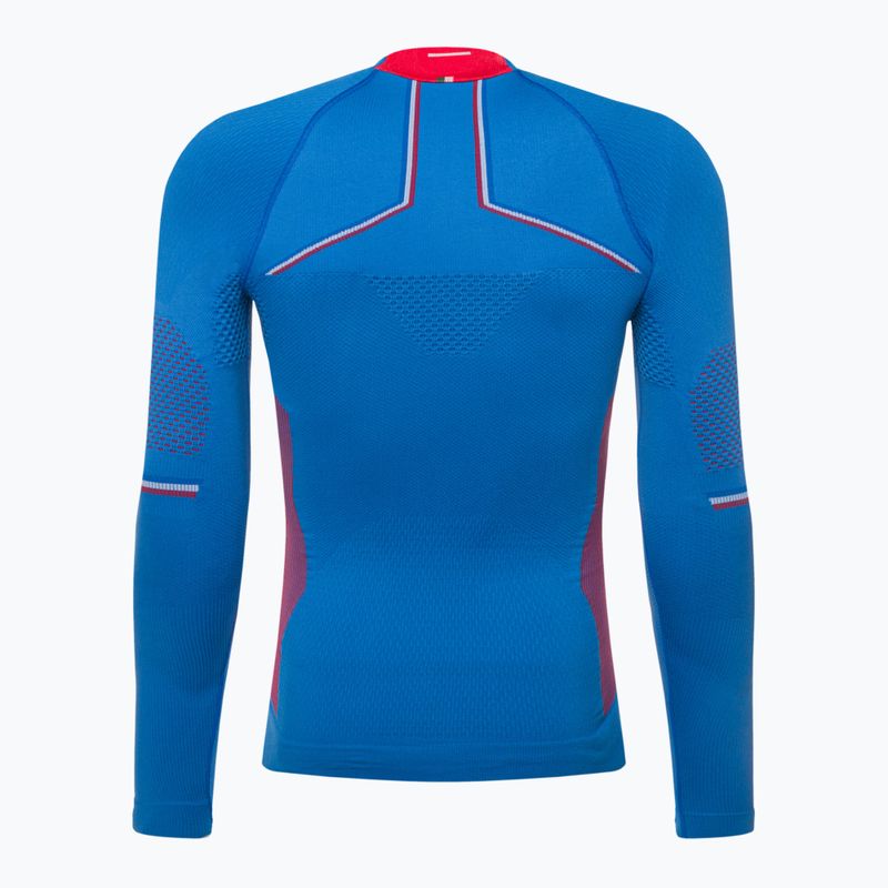 Férfi termoaktív felső Mico M1 Mock Neck cobalto 8