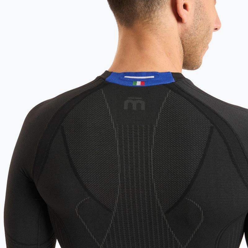 Férfi termoaktív felső Mico Odor Zero Round Neck nero 3