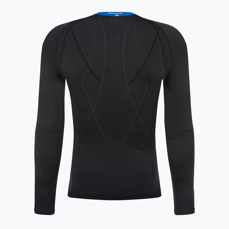 Férfi termoaktív felső Mico Odor Zero Round Neck nero 7