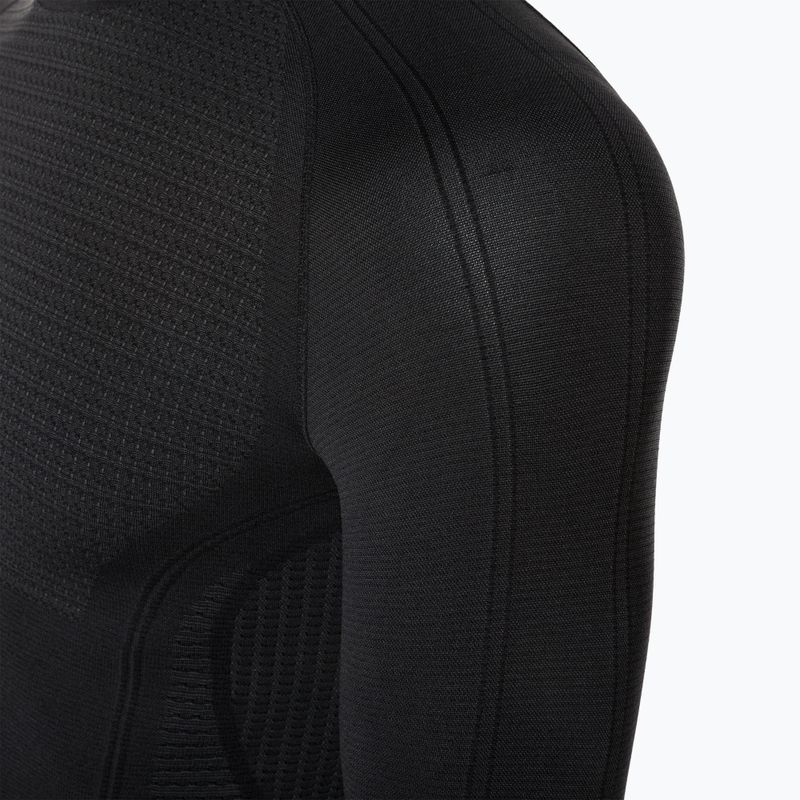 Férfi termoaktív felső Mico Odor Zero Mock Neck nero 8
