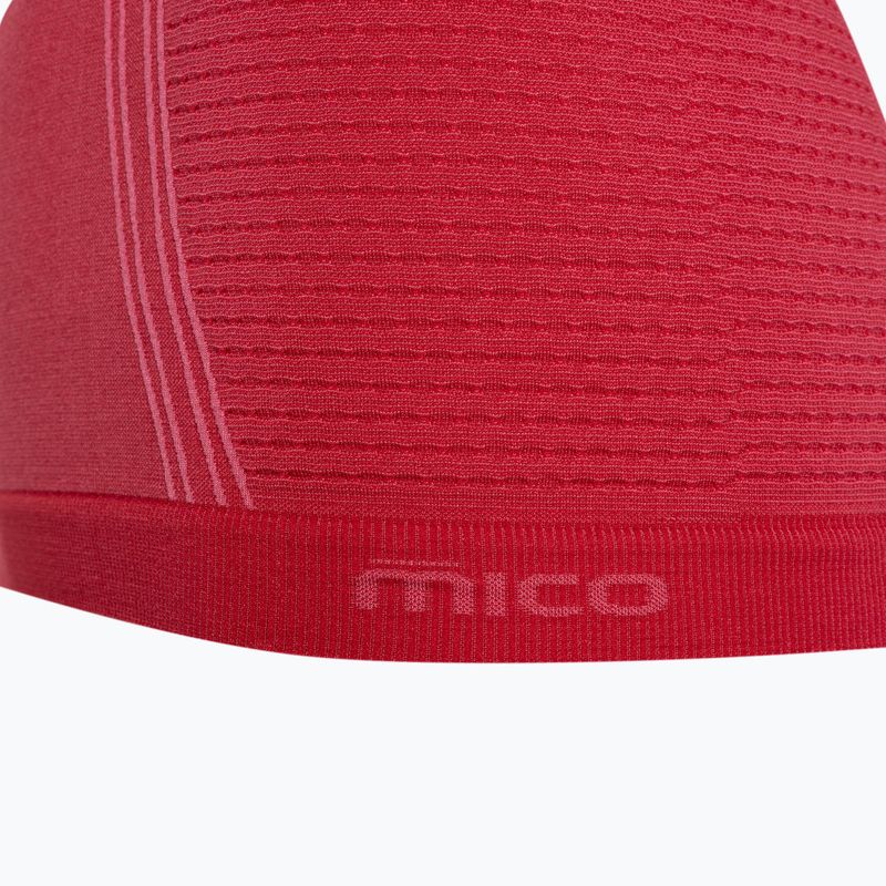 Női termoaktív felső Mico Odor Zero Round Neck fresia 10