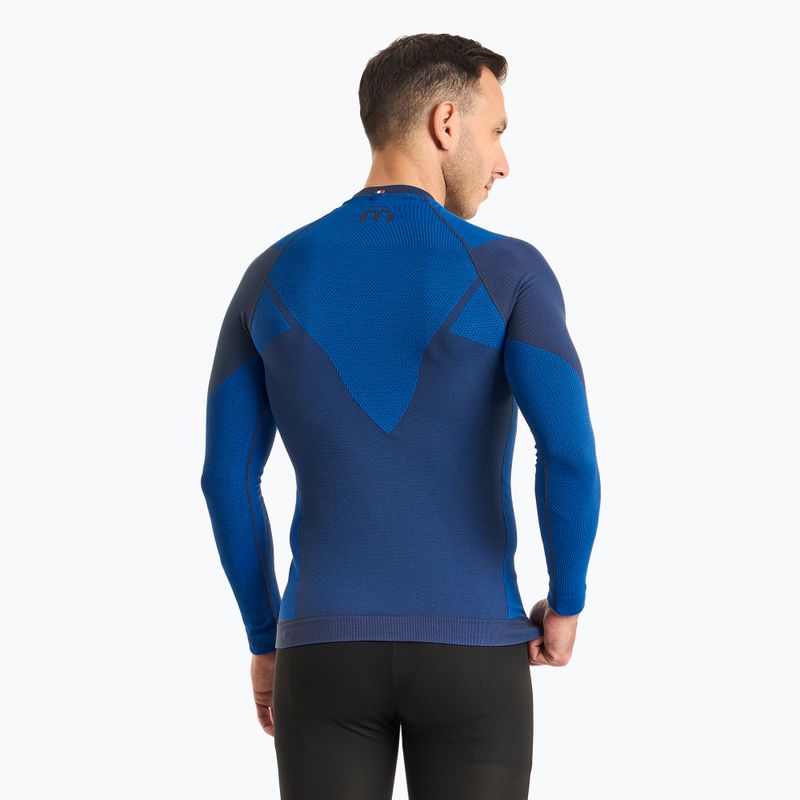 Férfi termoaktív felső Mico Warm Control Round Neck piombo 2