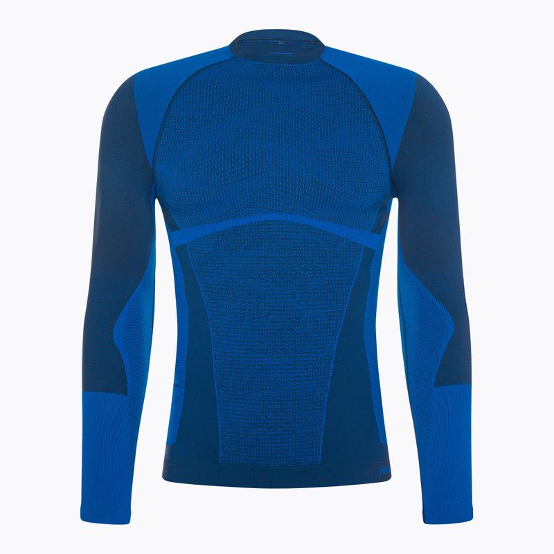 Férfi termoaktív felső Mico Warm Control Round Neck piombo 5