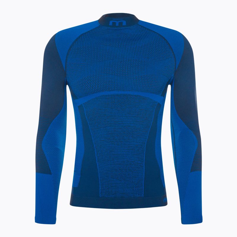 Férfi termoaktív felső Mico Warm Control Mock Neck piombo 6