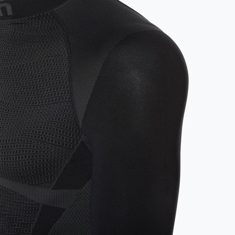 Férfi termoaktív felső Mico Warm Control Mock Neck nero 8
