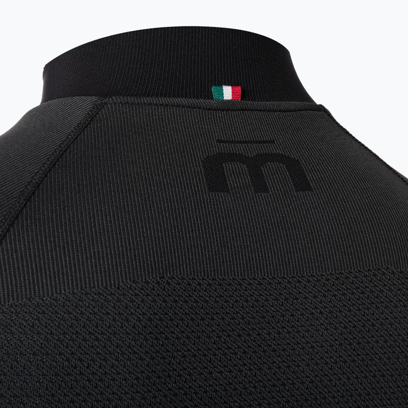 Férfi Mico Warm Control Zip Neck thermo póló fekete IN01852 9