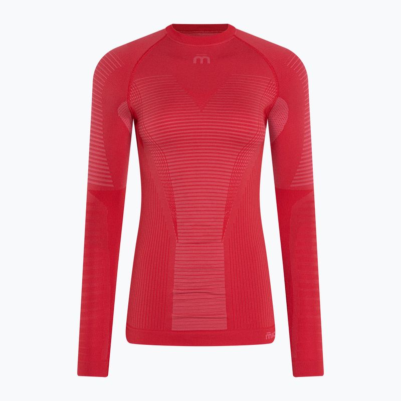 Női hőaktív pulóver Mico Warm Control Round Neck fragola 6