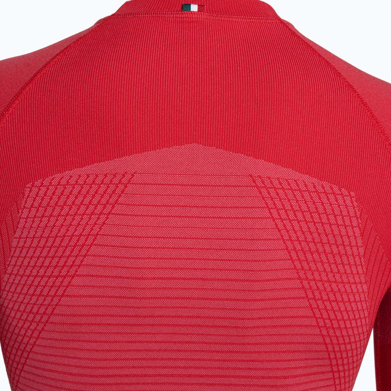 Női hőaktív pulóver Mico Warm Control Round Neck fragola 10