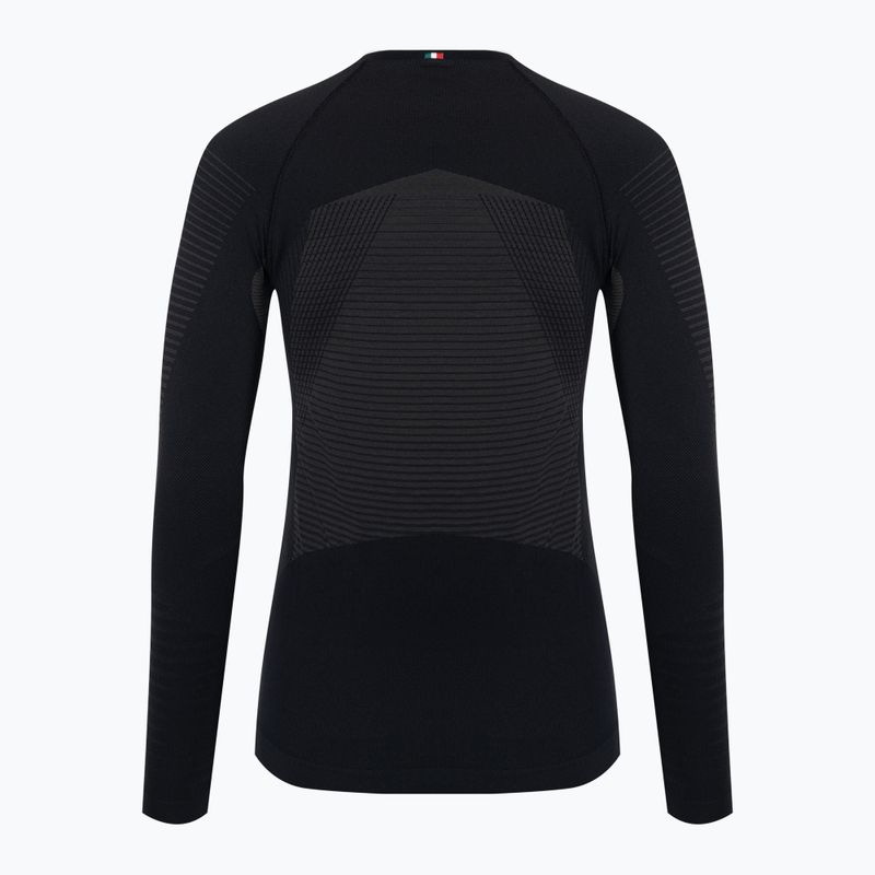 Női termoaktív felső Mico Warm Control Round Neck nero 6