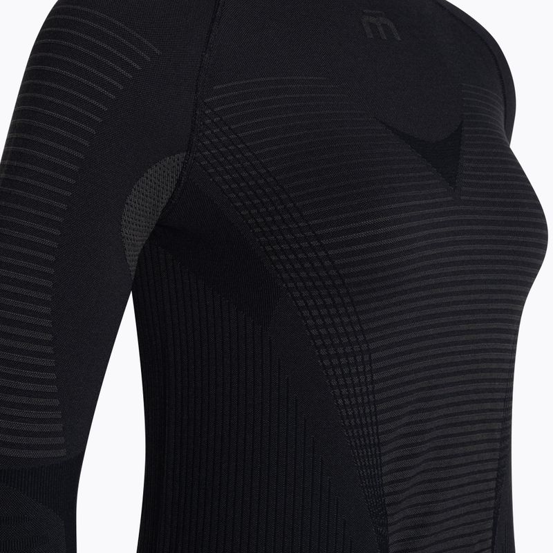 Női termoaktív felső Mico Warm Control Round Neck nero 7
