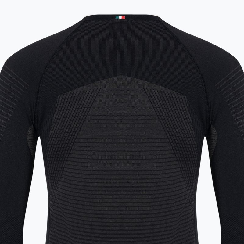 Női termoaktív felső Mico Warm Control Round Neck nero 9