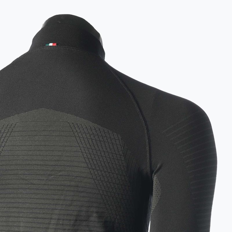 Női hőaktív pulóver Mico Warm Control Mock Neck nero 2