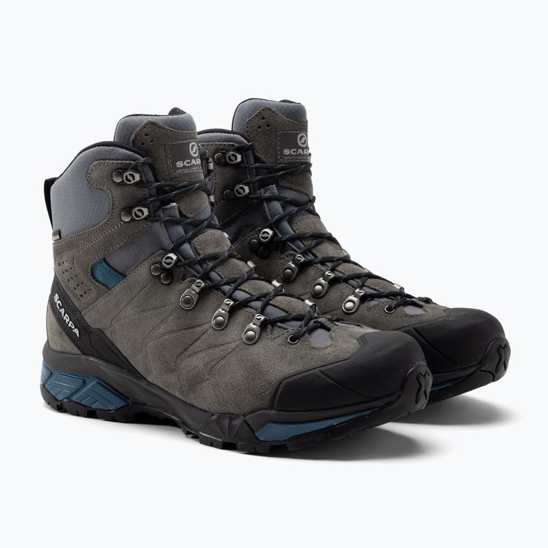 Férfi túrabakancs SCARPA Zg Gtx Trm Salix szürke 67075-200/1 5