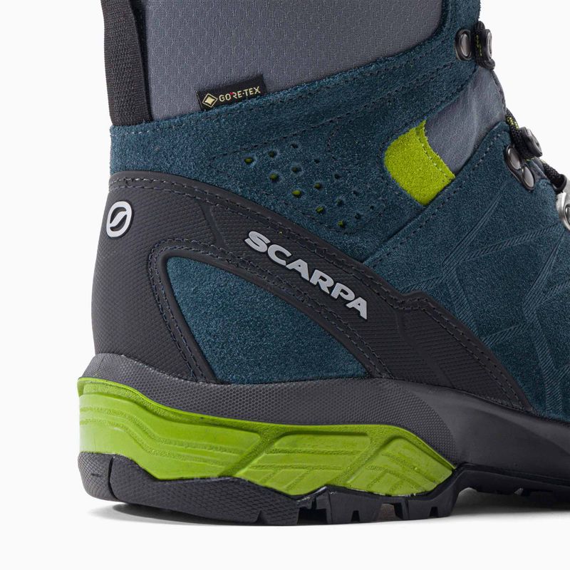 Férfi túrabakancs SCARPA ZG GTX TRM Salix zöld 67075-200/3 7