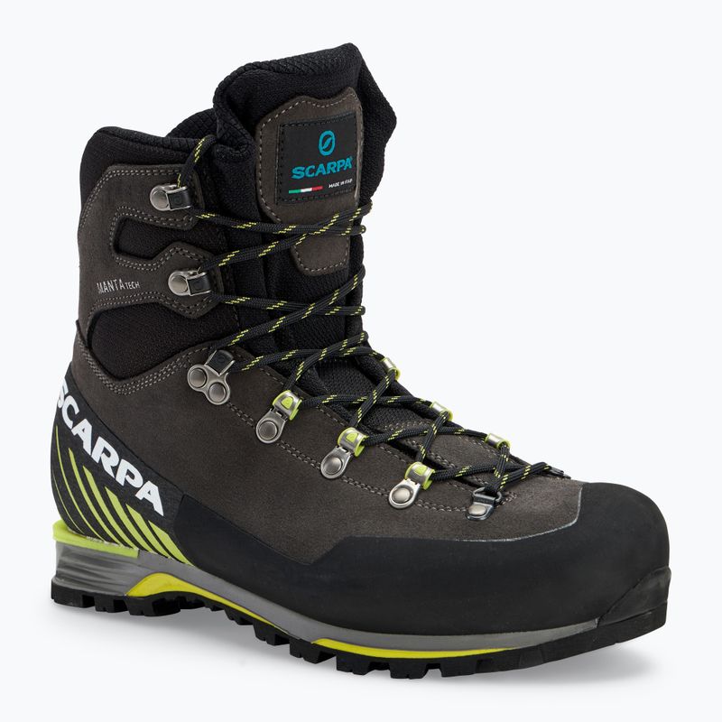 Férfi magashegyi bakancs SCARPA Manta Tech GTX shark/lime